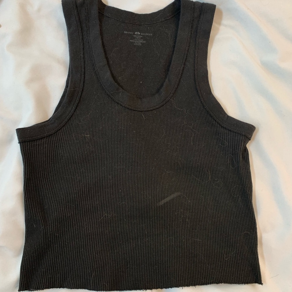 brandy Melville black Connor tank